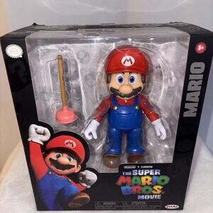 Super Mario Bros Movie 5" Figure Kids Toy Jakks Official Nintendo NEW In Box
